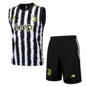 Camiseta sin mangas y pantalon corto unisex Juventus 2023/24 para adultos 8156