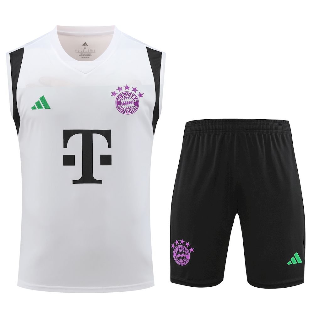 Camiseta sin mangas y pantalon corto unisex del Bayern de Munich 2023/24 41857