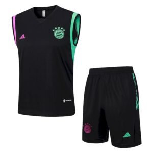 Camiseta sin mangas y pantalon corto unisex del Bayern de Munich 2023/24 815