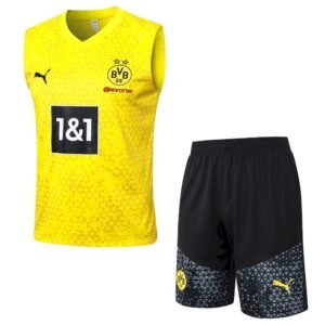 Camiseta sin mangas y pantalon corto unisex del Borussia Dortmund 2023/24 815