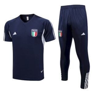 Camiseta y pantalon de entrenamiento unisex Italia 2023/24 para adultos 8158