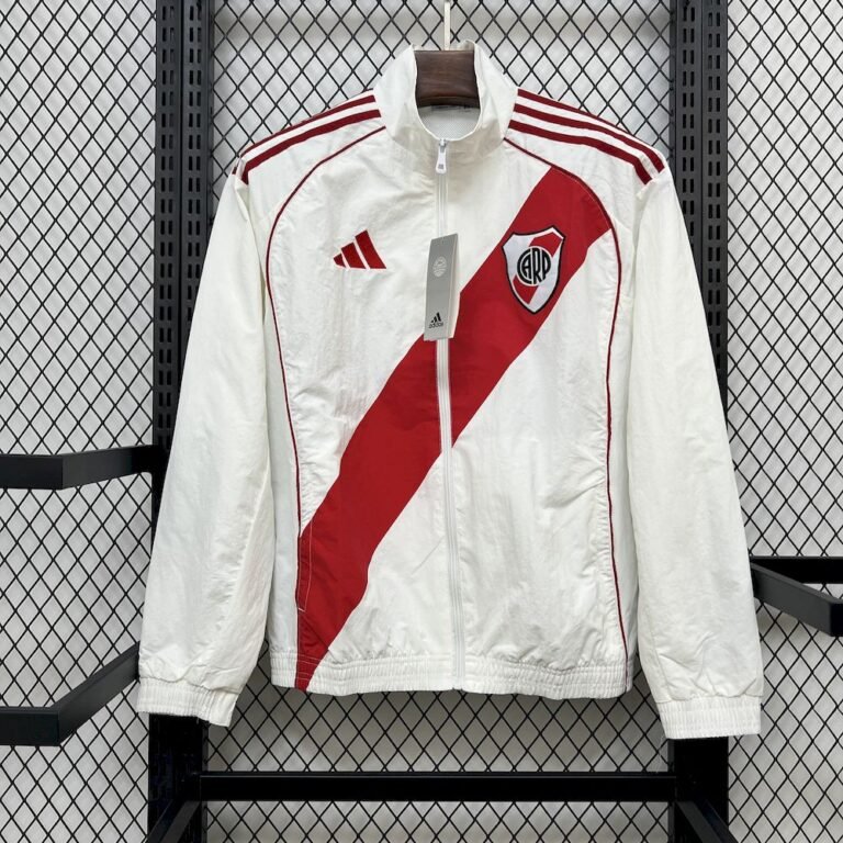 Chaqueta cortavientos River Plate 2025 para hombre