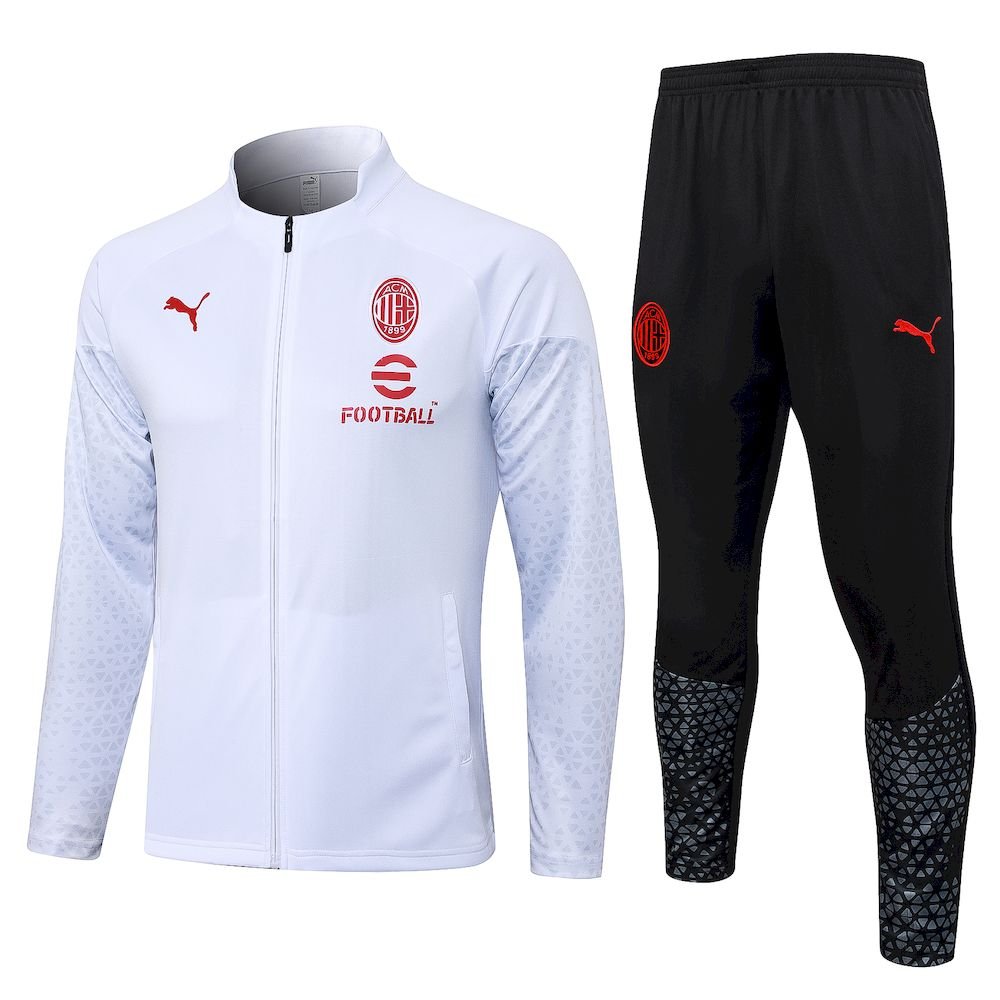 Chaqueta y pantalón de entrenamiento unisex AC Milan 2023/24 para adultos 8157