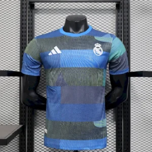 Conjunto de entrenamiento prepartido del Real Madrid 2025/26 Camiseta Version Jugador