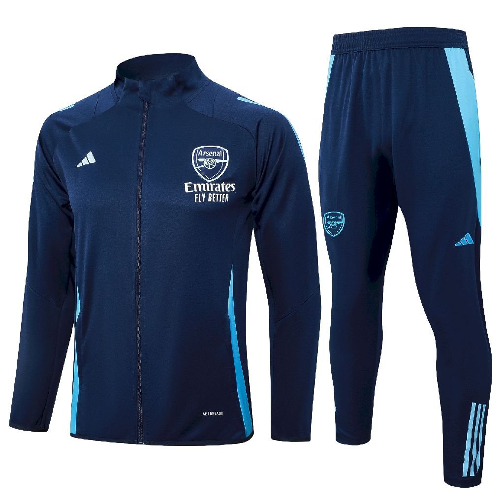 Conjunto de entrenamiento unisex Arsenal 2024/25 para adulto chaqueta y pantalón 8156