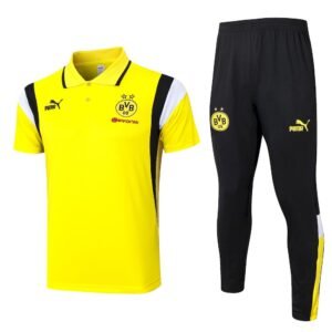 Conjunto de entrenamiento unisex Borussia Dortmund 2023/24 camiseta y pantalon 8156