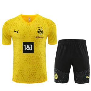 Conjunto de entrenamiento unisex Borussia Dortmund 2023/24 camiseta y pantalon corto 14001