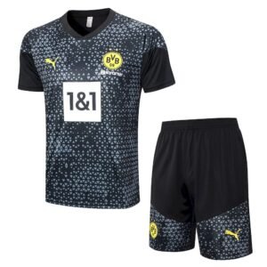 Conjunto de entrenamiento unisex Borussia Dortmund 2023/24 camiseta y pantalon corto 815
