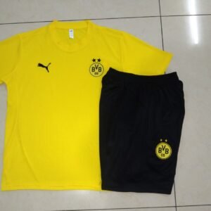 Conjunto de entrenamiento unisex Borussia Dortmund 2023/24 camiseta y pantalon corto 81557
