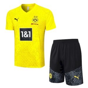 Conjunto de entrenamiento unisex Borussia Dortmund 2023/24 camiseta y pantalon corto 81568