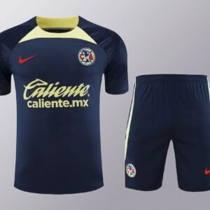 Conjunto de entrenamiento unisex Club America 2024/25 camiseta y pantalon corto 418