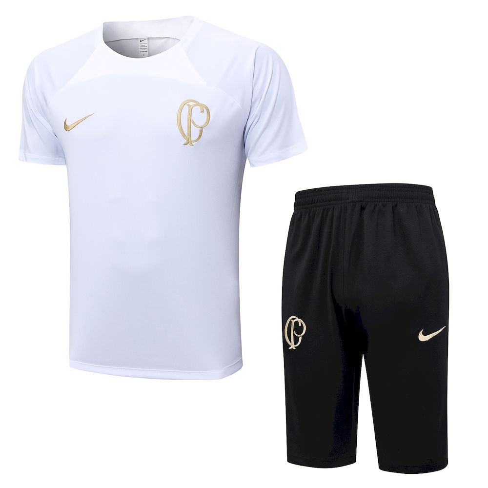 Conjunto de entrenamiento unisex Corinthians 2023/24 camiseta y pantalon corto 815 1