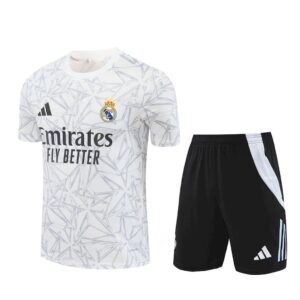 Conjunto de entrenamiento unisex Real Madrid 2024/25 para adulto camiseta pantalon corto 140015