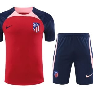 Conjunto de entrenamiento unisex del Atletico de Madrid 2023/24 para adulto camiseta y pantalon corto 418