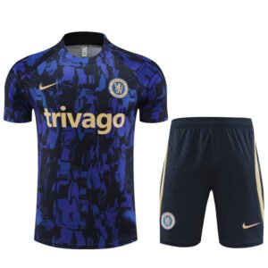 Conjunto de entrenamiento unisex del Chelsea 2023/24 para adulto camiseta y pantalon corto 140015