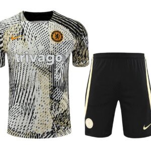 Conjunto de entrenamiento unisex del Chelsea 2023/24 para adulto camiseta y pantalon corto 4186