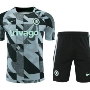 Conjunto de entrenamiento unisex del Chelsea 2023/24 para adulto camiseta y pantalon corto 41865