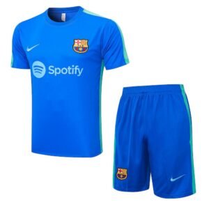 Conjunto de entrenamiento unisex del FC Barcelona 2023/24 para adulto camiseta pantalon corto 815