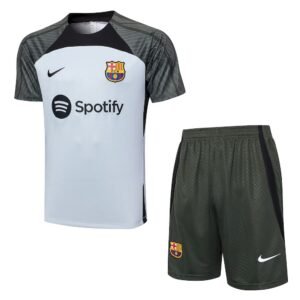 Conjunto de entrenamiento unisex del FC Barcelona 2023/24 para adulto camiseta pantalon corto 8157