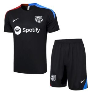 Conjunto de entrenamiento unisex del FC Barcelona 2024/25 para adulto camiseta pantalon corto 815