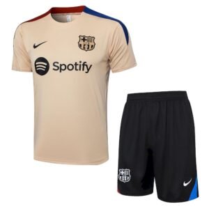 Conjunto de entrenamiento unisex del FC Barcelona 2024/25 para adulto camiseta pantalon corto 8155