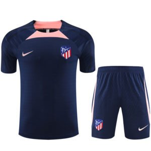 Conjunto de entrenamiento unisex para adulto del Atletico de Madrid 2023/24 camiseta y pantalon corto 14001