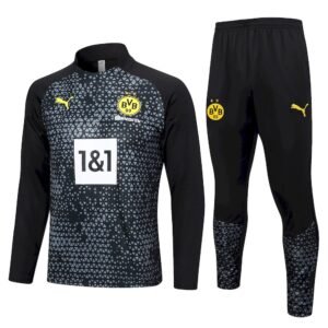 Conjunto unisex Borussia Dortmund 2023/24 de media cremallera sueter y pantalon 81578