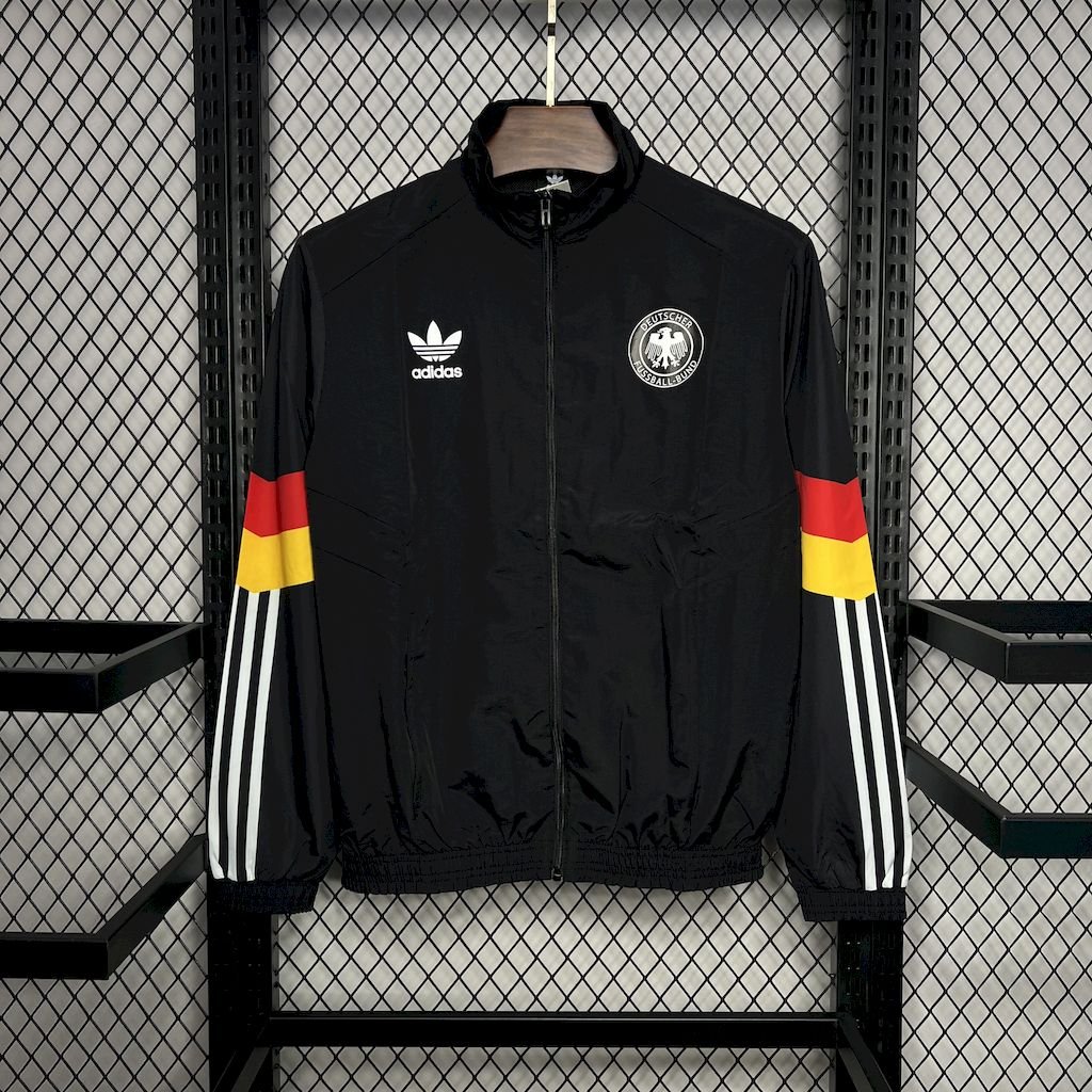 Cortavientos negro unisex Alemania 2024