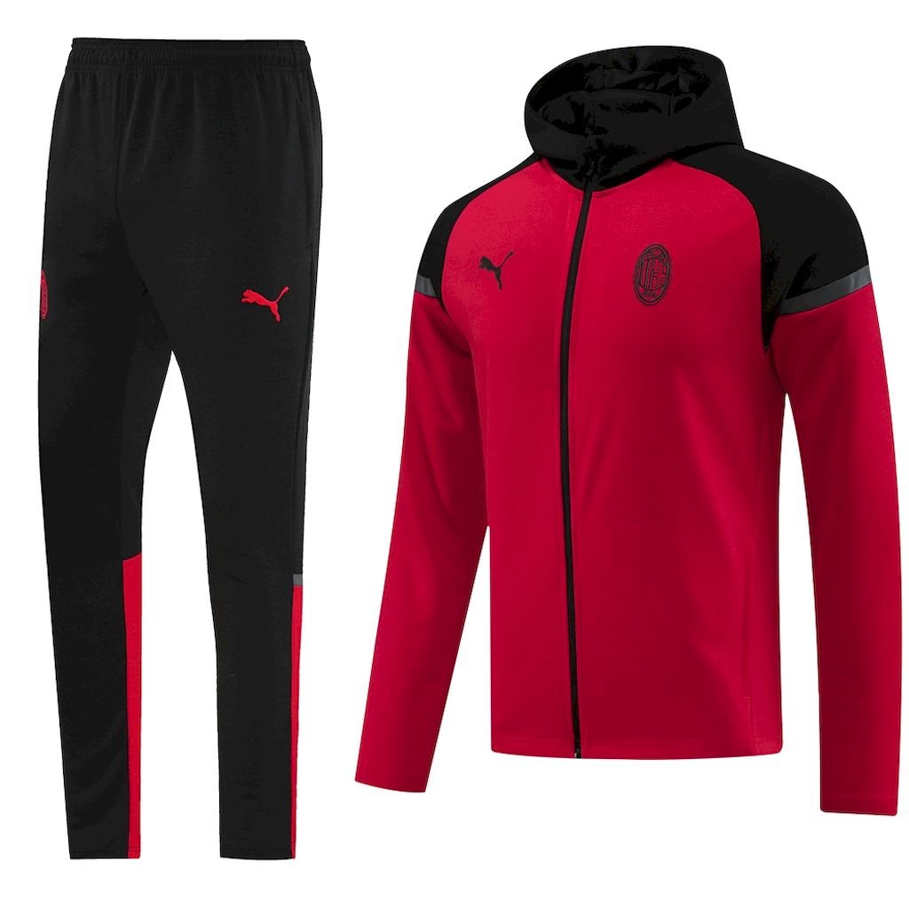 Sudadera con capucha y pantalón casual unisex del AC Milan 2024/25 HL