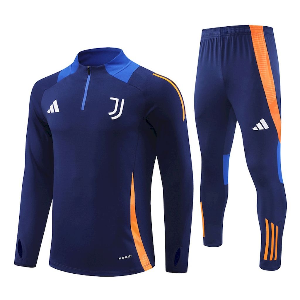 Sudadera y pantalón unisex Juventus 2024/25 con media cremallera para adulto 14001