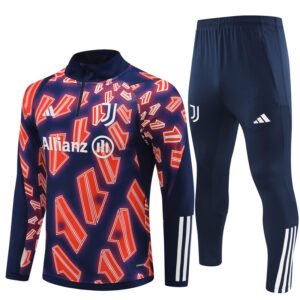 Sudadera y pantalón unisex Juventus 2024/25 con media cremallera para adulto 140013