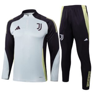 Sudadera y pantalón unisex Juventus 2024/25 con media cremallera para adultos 8155