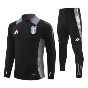Sueter y pantalon unisex Italia 2024/25 para adulto con media cremallera 14001